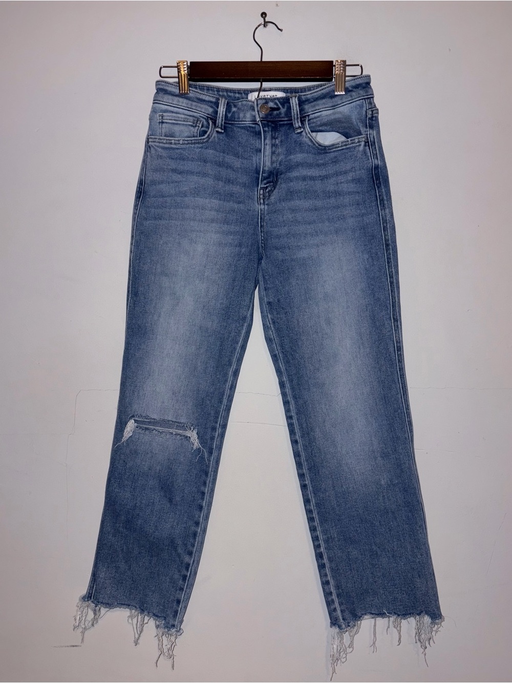 Vervet Lovervet Cropped Straight jeans sz 27